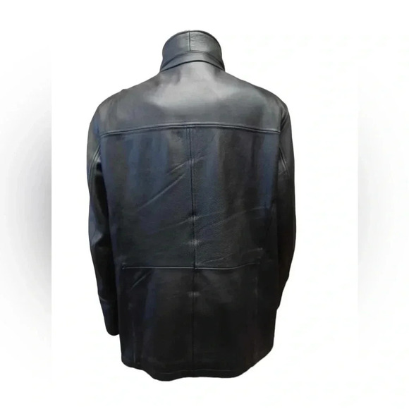 Danier Leather Lined Black Jacket Size XL - Picture 4 of 13